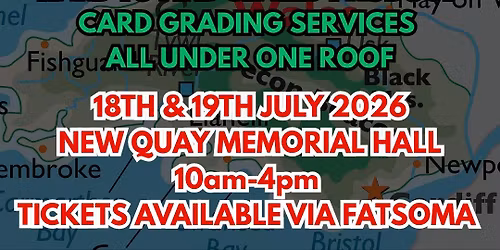 Cymru Card Show - New Quay \ud83c\udff4\udb40\udc67\udb40\udc62\udb40\udc77\udb40\udc6c\udb40\udc73\udb40\udc7f