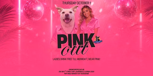 10\/01 PINK OUT @ MUNCHIE'S FORT LAUDERDALE