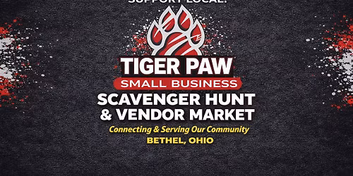 Tiger Paw Small Business Scavenger Hunt & Vendor Market