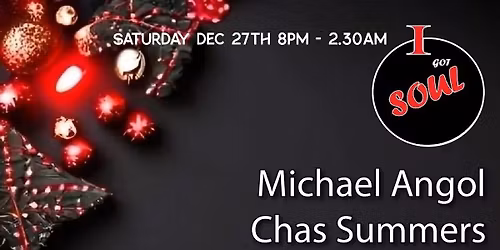 I Got Soul Xmas Bash