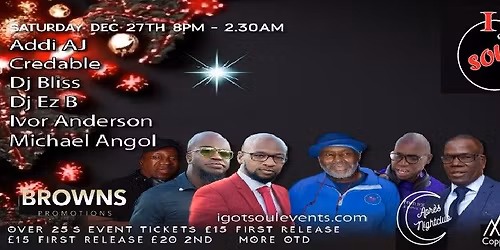 I Got Soul Xmas Bash