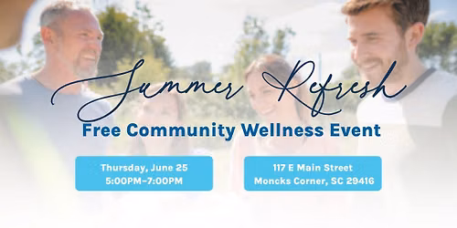 Summer Refresh Wellness Event