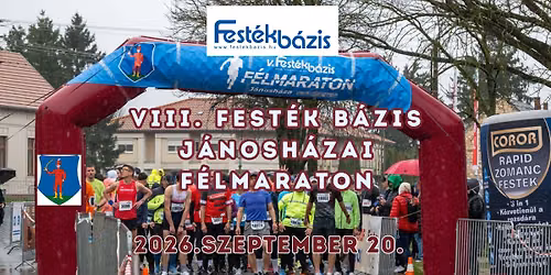 VIII. Festék Bázis Jánosházai Félmaraton