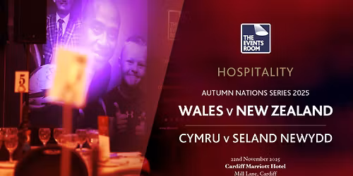 Wales v New Zealand Autumn Series Hospitality