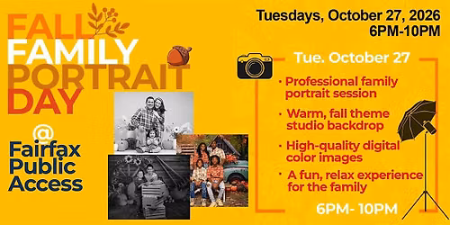FPA: Fall Family Portrait Day