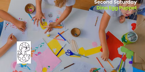 Second Saturdays at VVM | Dino Egg Puppets