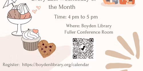 Snackable Chats & Delicious Sips, Grades 7-12