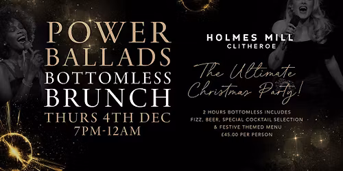 Power Ballads Bottomless Brunch \u2013 Cotton Room