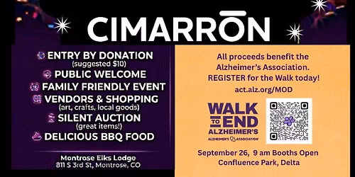 KICKOFF - Alzheimer's Benefit featuring Cimarron Entertainment