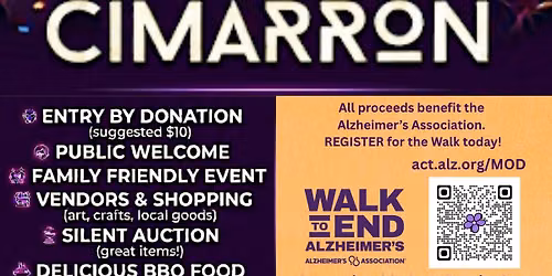 KICKOFF - Alzheimer's Benefit featuring Cimarron Entertainment