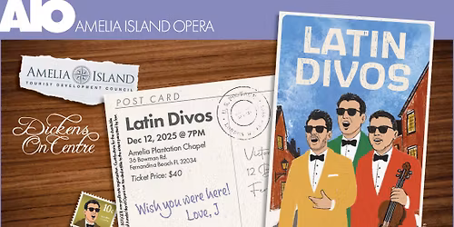 Amelia Island Opera Presents: Latin Divos Christmas