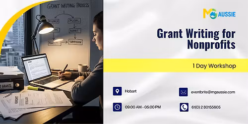 Grant Writing for Nonprofits: 1 Day Workshop in Hobart