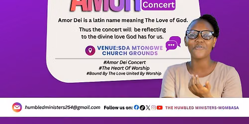 THE  AMOR DEI CONCERT