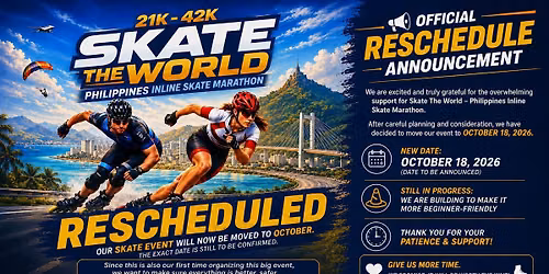 SKATE THE WORLD INLINE MARATHON CEBU