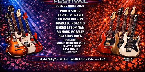 Mega Guitar Festival : Buenos Aires 2026