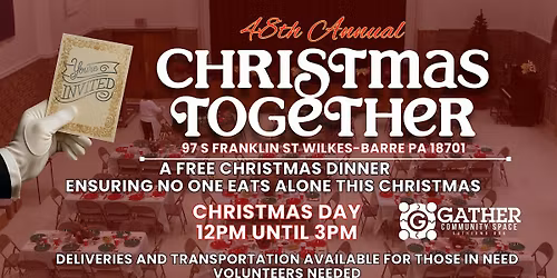 Christmas Together - Free Community Dinner