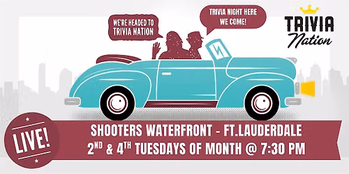 General Knowledge Trivia at Shooters Waterfront - $100 in prizes!