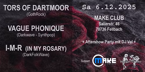 TORS OF DARTMOOR \/ VAGUE PHONIQUE \/ I-M-R (IN MY ROSARY)