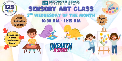Junior Artists: Sensory Art Class