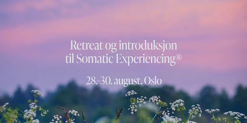 Retreat og intro til Somatic Experiencing metoden for leger og psykologer p\u00e5 Soria Moria Hotell