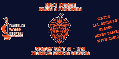 Chicago Bears @ Troubled Waters Brewing