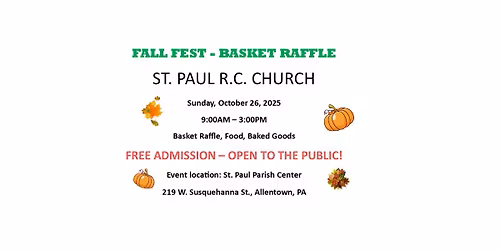 Fall Fest - Basket Raffle