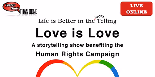 Better Said Than Done Storytelling Show