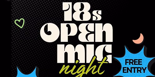 MacArts Dry Open Mic Under 18s