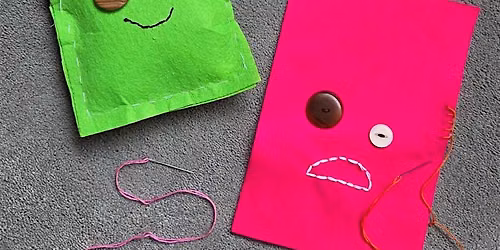 Felt Monsters with Candy Coated