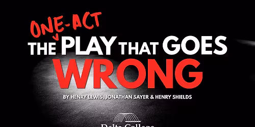 The One-Act Play That Goes Wrong