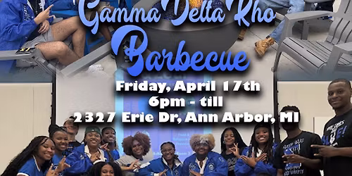Gamma Delta Rho Annual BBQ