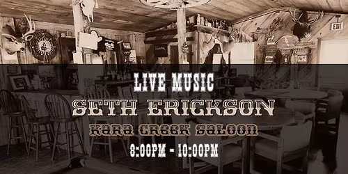 Live Music by Seth Erickson