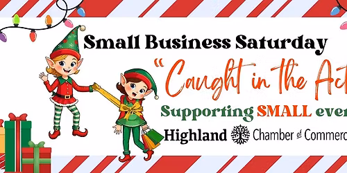 Small Business Saturday - Caught in the Act