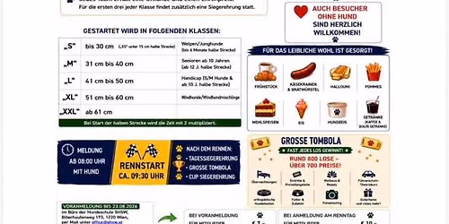 \ud83d\udc3e Hunderennen just for Fun - 2. Rennen CUP 2026 \ud83d\udc3e