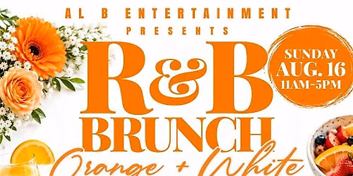 Orange & White R&B Brunch