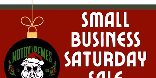 Small Business Saturday Sale