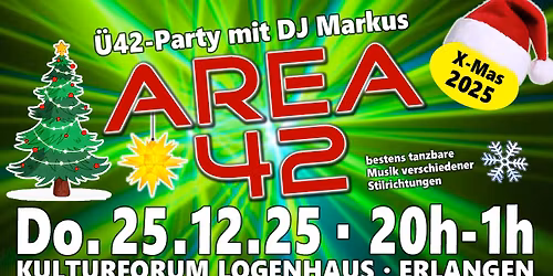 AREA 42 - X-Mas-Edition mit DJ Markus