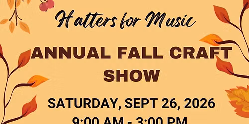 HFM Fall Craft Fair