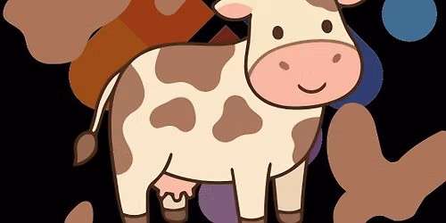 Cows at the Library!
