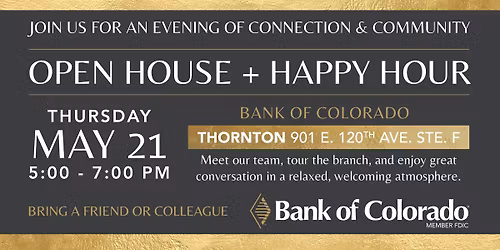Thornton Open House & Happy Hour