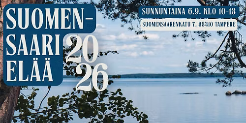 Suomensaari el\u00e4\u00e4 2026