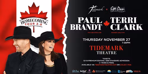 Paul Brandt & Terri Clark: Homecoming Tour 2.0