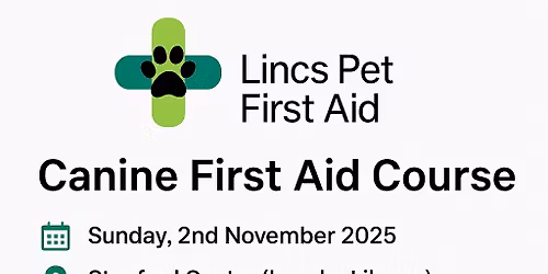 Canine First Aid Course