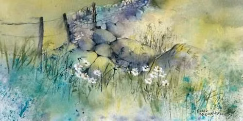 Creative Watercolour Backgrounds + Scones. \u00a318 Garstang 