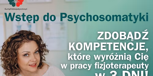 Kurs "Wst\u0119p do Psychosomatyki"