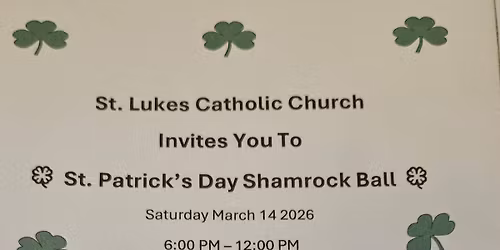 St. Patrick's Day Shamrock Ball