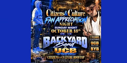 Uptown Takeover Part 2 - Backyard Band & UCB Live