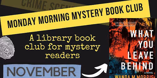 Monday Morning Mystery Book Club