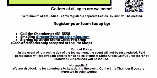 26th Annual Chamber Golf Tournament