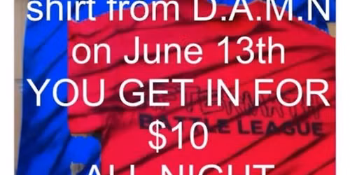 10$ entry with any ABL SHIRT or Juneteenth 